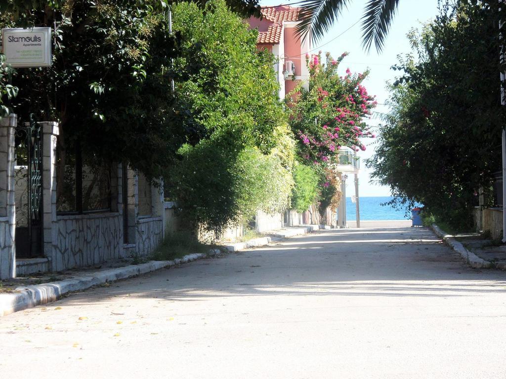 Stamoulis Apartments Agia Efimia Bagian luar foto