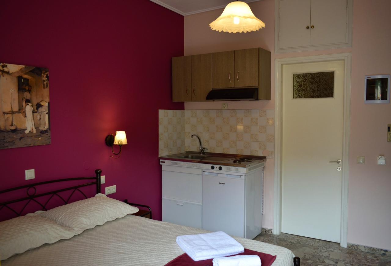 Stamoulis Apartments Agia Efimia Bagian luar foto